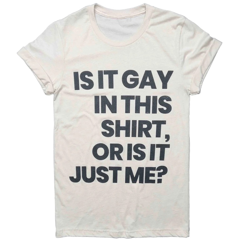 Uncuffed. T Shirt by androgynous fox. For men or women